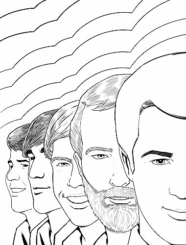 The Beach Boys Official Coloring Book WoodArtSupply