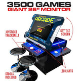 Creative Arcades Full Size Commercial Grade Cocktail Arcade Machine | 2 Player | 3500 Games | 26" LCD Lifting Screen | LED | 4 Sanwa Joysticks | Trackball | 2 Stools | 3 Year Warranty Creative Outdoor Distributor