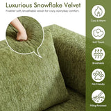 KozyNutria 81" Convertible Sofa Bed with Storage Pockets, 5-in-1 High Density Foam Boneless Couch, Corduroy Folding Futon Sleeper Sofa for Living Room Bedroom Apartment, No Assembly Required, Green KozyNutria