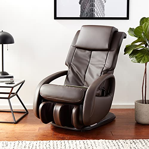 Human Touch WholeBody 7.1 Living Room Recliner Massage Chair - Full Body Professional Grade Personal Massage - Relaxation w Heat for Targeted Stress + Muscle Pain Relief with Foot Calf - Espresso Human Touch