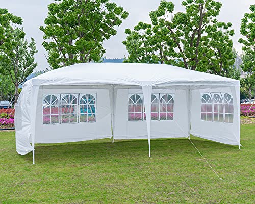 10'x20' Outdoor Canopy Party Wedding Tent Garden Gazebo Pavilion Cater Events -4 FDW