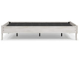 Shawburn Casual Farmhouse Full Platform Bed Frame in Whitewash by Signature Design by Ashley Signature Design by Ashley