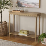 SAFAVIEH Home Collection Haven French Country Farmhouse Desert Brown Console Table for Entryway, Living Room, Foyer SAFAVIEH