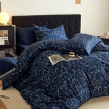 Wake In Cloud - Constellation Comforter Set, Celestial Space Star Galaxy Astrology, Soft Lightweight Bedding for Teen Kids Boys Girls, 3 Pieces, Navy Blue, King Size Wake In Cloud