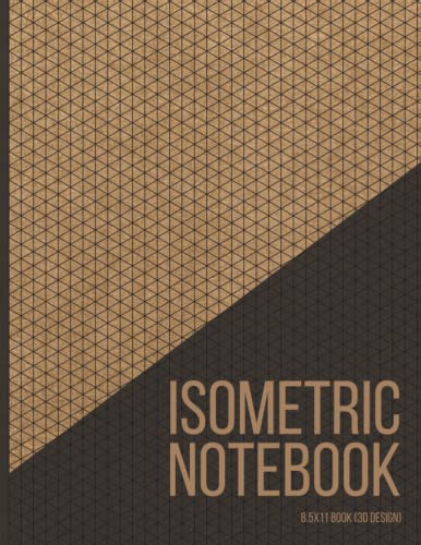 Isometric Notebook: For Architecture & 3D Product Design, Technical Drawing or 3D Printer project - WoodArtSupply