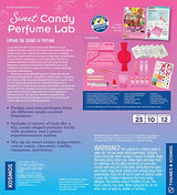 Thames & Kosmos Sweet Candy Perfume Lab STEM Kit | Design & Make Candy-Scented Perfumes! | Explore The Science of Scents | Includes Candy-Shaped Perfume Bottle with Atomizer and 6 Sweet Fragrances Thames & Kosmos