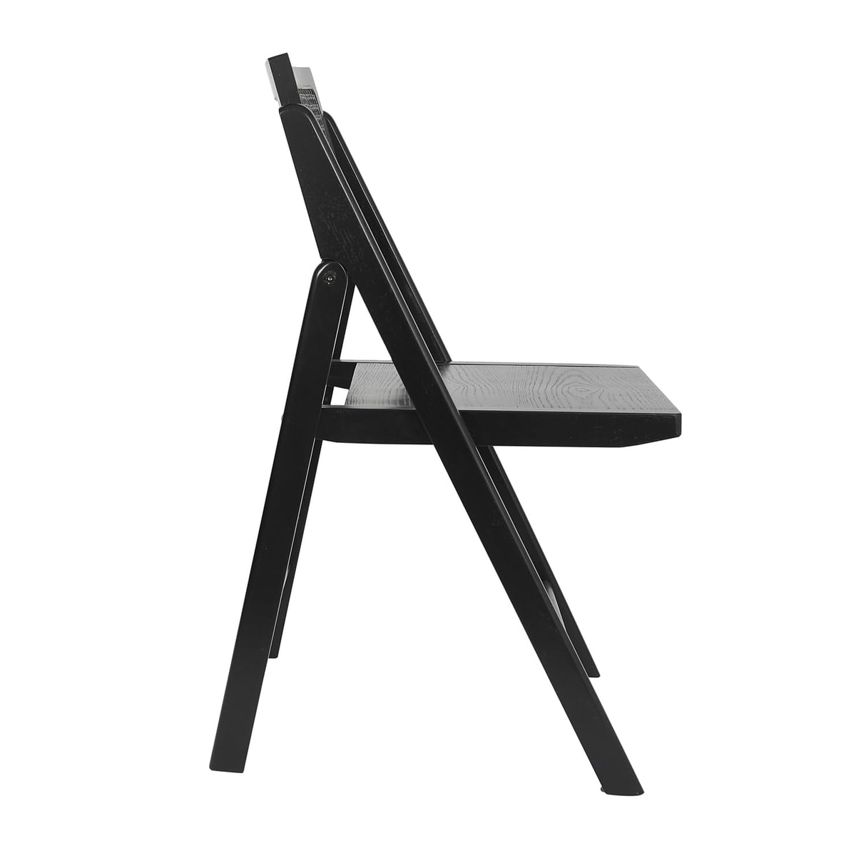 Flash Furniture Galene Set of 2 Cane Rattan Folding Chairs with Solid Wood Frame Ventilated Back, Perfect for Events or Additional Seating, Black Flash Furniture