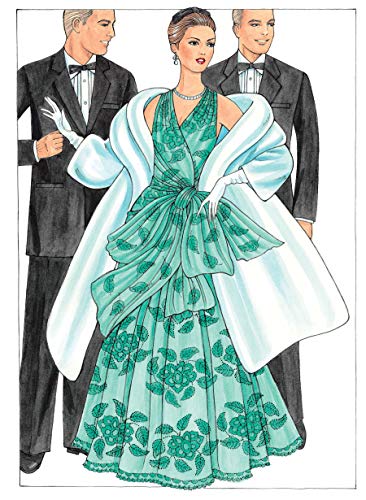 Creative Haven Fabulous Fashions of the 1950s Coloring Book (Adult Coloring Books: Fashion) Dover Publications
