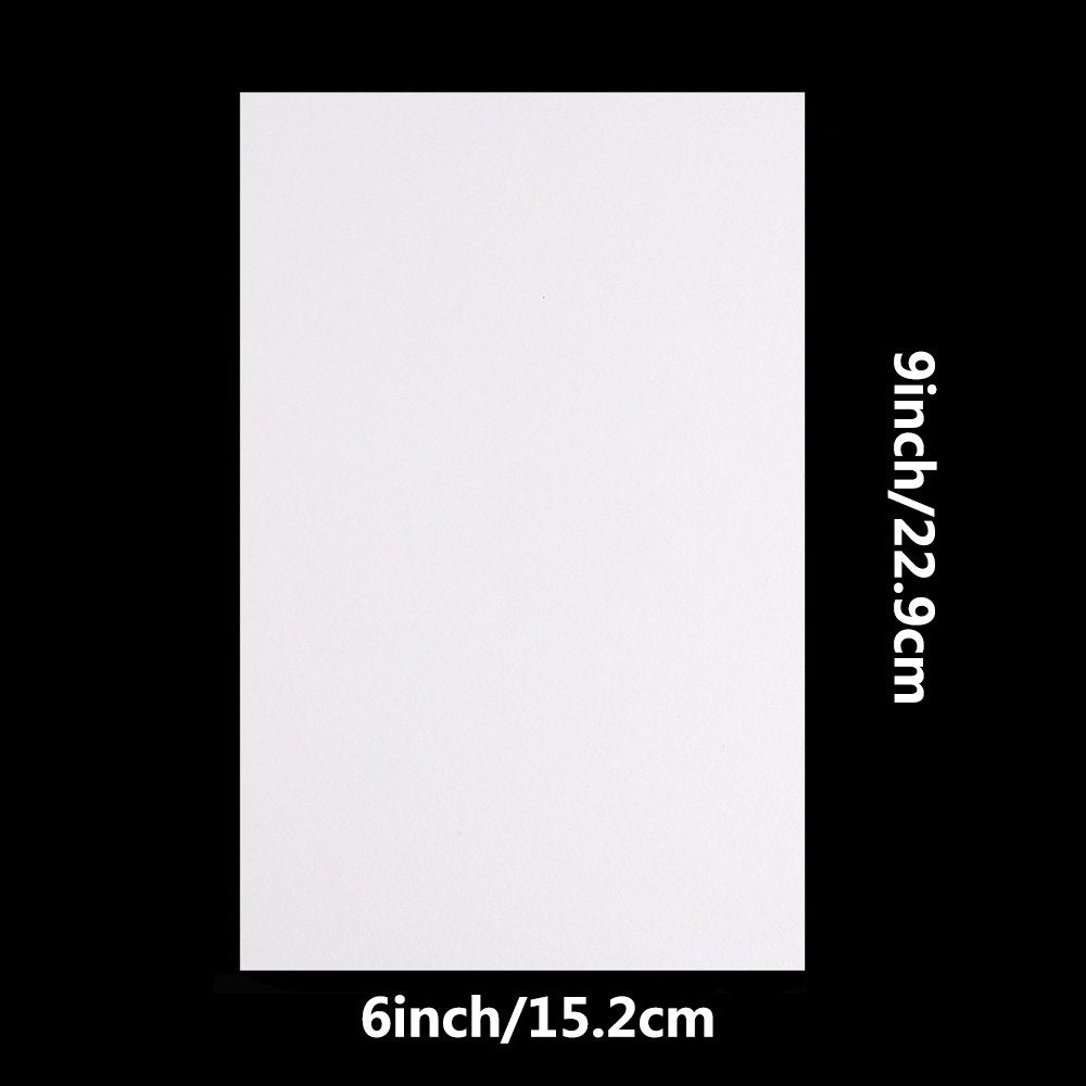 100Sheets Newbested White Watercolor Paper Cold Press Cut Bulk Pack for Beginning Artists or Students. (10 x 7 Inch) Newbested