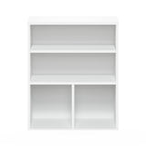 Furinno Pasir 3 Tier Display Bookcase, White Furinno