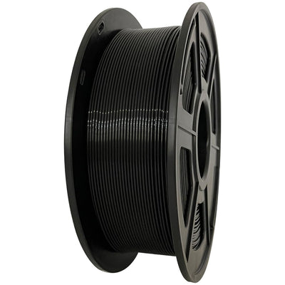 Wellshow PC Filament 1.75mm, Polycarbonate Filament,Tough and Heat Resistant 95C, PC Black 1kg(2.2lbs)