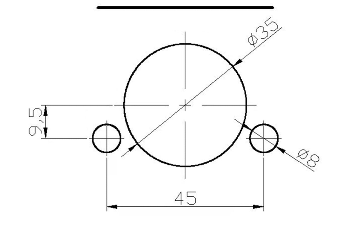 INTSUPERMAI Portable Electric Hinge Drill with Self Stop Pneumatic Hinge Boring Insertion Machine Hinge Drilling Hole Machine Drilling Puncher Combined Drill 45-9.5 110V INTSUPERMAI