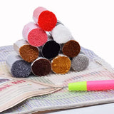 DOYLKE Latch Hook Kits for Adults DIY Crochet Yarn Rugs Hooking Craft Kit with Color Pre-Printed Pattern Embroidery Mat(20.5X14.9 Cute Little Mouse),Strawberry DOYLKE