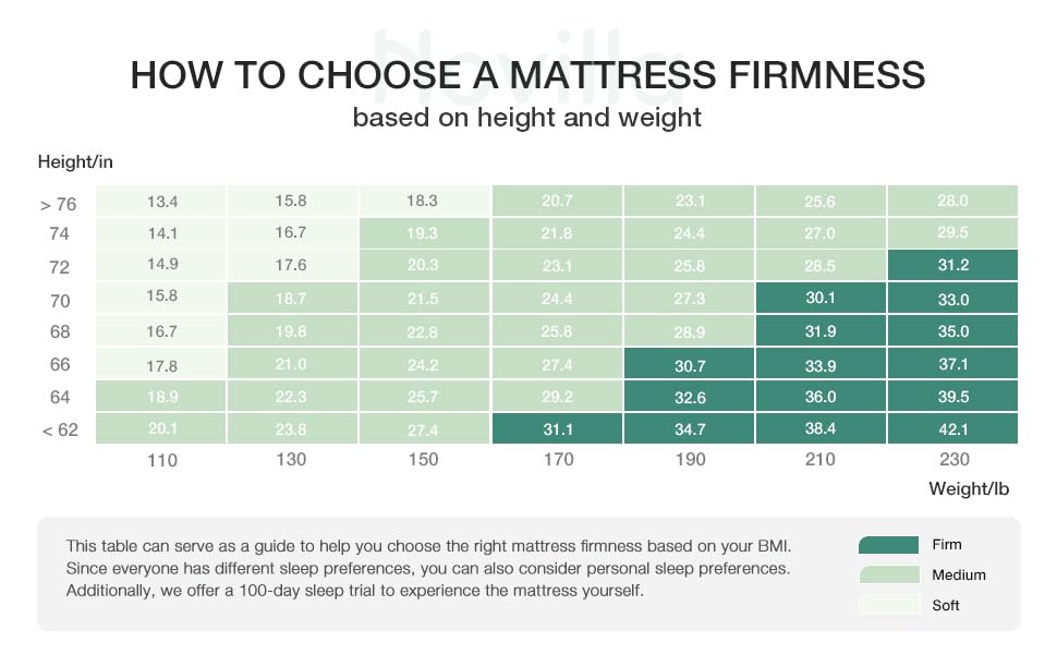 Novilla Twin Mattress, 6 Inch Foam Mattress in a Box, Double Side Sleep Twin Size Mattress with Breathable Fabric Cover for Back & Side Sleeper, Flippable Mattress with Air Zone Novilla