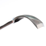 Stryi Long Bent Gouge Chisel 0.8 In, Spoon Carving Gouge BG20, Wood Carving Bent Chisel, Bowl Kuksa Ladle Plate Jug Deep Cuts Carving Tool, Volume Carving Gouge StryiCarvingTools