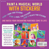 Paint by Sticker Kids: Unicorns & Magic: Create 10 Pictures One Sticker at a Time! Includes Glitter Stickers Workman