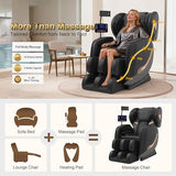 VireoNest 2026 Massage Chair Full Body, Zero Gravity Massage Chair Recliner - Upgraded 10-Point Roller, Heating, Airbags, Foot Roller, Shiatsu Full Body Massage Chairs, Gift for Parent VireoNest
