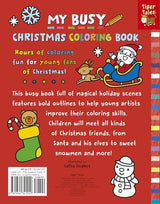 My Busy Christmas Coloring Book (My Busy Coloring) WoodArtSupply