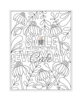 100 Inspirational Quotes Coloring Book for Adults: 100 Motivational Quotes, Positive Affirmations and Inspirational Phrases for Stress Relief and Relaxation WoodArtSupply