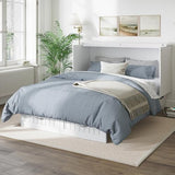 AFI, Nantucket Queen Murphy Bed Chest with Mattress, Storage Drawer and Built-In USB Charger, White AFI