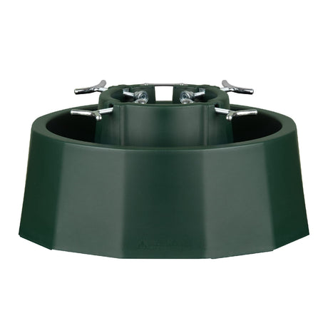 Tree Nest Robust Christmas Tree Stand for Real Christmas Trees Up to 8.5' Trees Water Reservoir Holds Up to 2.9 Gal Robust (Green,Medium) Tree Nest