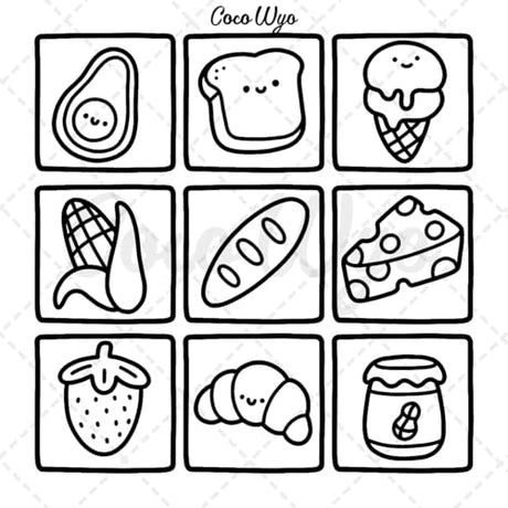 Stress Relief: Coloring Book for Adults and Kids, Bold and Easy, Simple and Big Designs for Relaxation Featuring Animals, Landscape, Flowers, Patterns, Cute Things And Many More (Bold & Easy Coloring) Coco Wyo LLC
