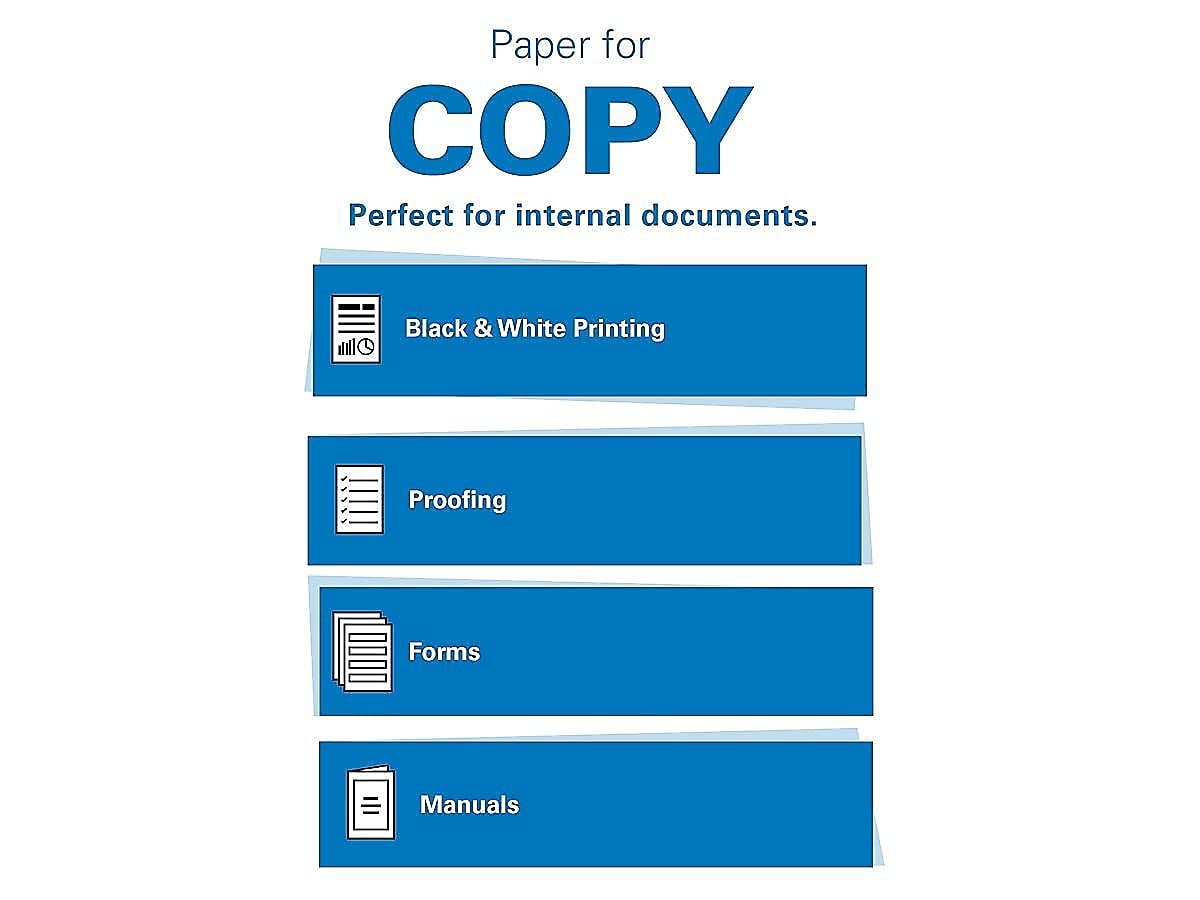 Hammermill Printer Paper, Tidal 20 lb Copy Paper, 8.5 x 11 - Express Pack (2,500 Sheets) - 92 Bright, Made in the USA Hammermill