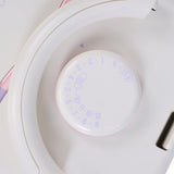 LK150 Knitting Machine Silver Reed Knitting Machine LK150 6.5mm Mid Gauge 150 Stitches Plastic Domestic Automatic Knitting Machine Includes Yarn Needles Accessories for Adults/Kids Akozon