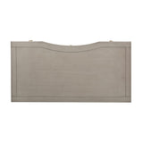 Jennifer Taylor Home JTH Luxe Dauphin Gold Accent 5-Drawer Executive Desk Jennifer Taylor Home