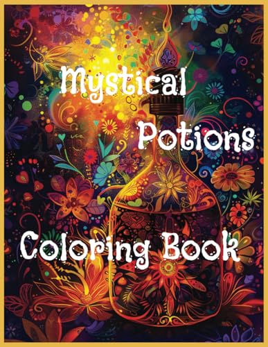 Mystical Potions Coloring Book