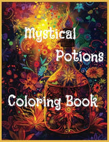 Mystical Potions Coloring Book WoodArtSupply