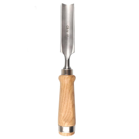 Atoplee Wood Carving Gouge Chrome Vanadium Steel Semi-Circular Carpenter Woodworking Chisel (25mm(1")) ATOPLEE
