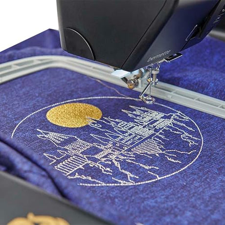 Bernette B79 Harry Potter Edition 2-in-1 Sewing & Embroidery Machine with 3 Embroidery Hoops, 80 Polyester Thread Spools & 230+ Piece Deluxe Accessory Kit Bernette