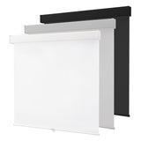 100% Blackout Cordless Roller Window Shades,Blackout Window Blinds,Thermal Insulated UV Protection Roller Blinds,Door Blinds,Window Shades Pull Down for Home,Office,Easy to Install,34" W x 72" H,White Anpark