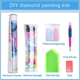 ajepon Cute Diamond Painting Kits for Adults - Diamond Art Kits for Cartoon, Cup Gem Art Kits for Adults for Gift Home Wall Decor (12x16inch) ajepon
