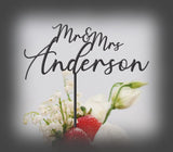 Personalized Custom wording Wooden Wedding Cake Topper, Custom topper for Birthday, Shower,Party cake decor WoodArtSupply