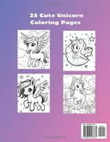 Unicorn Coloring Book: Ages 4-8 WoodArtSupply