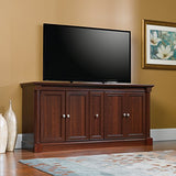 Sauder Palladia Credenza, For TV's up to 70", Select Cherry finish, 19.45"D x 70.16"W x 33.11"H Sauder