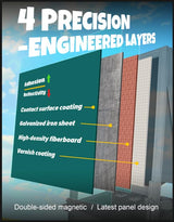 JOYOOSS Kids Wooden Easel with Paper Roll - Adjustable Magnetic Double Sided Drawing Board Whiteboard & Chalkboard Dry Easel Board,Children Art Easel for 3~12 Years Kids Boys Girls Painting Drawing Joyooss