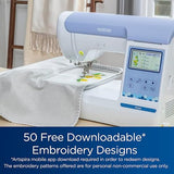 Brother PE900 5" x 7" Embroidery Machine with 5 Piece Embroidery Hoop Bundle & 230+ Accessory Kit