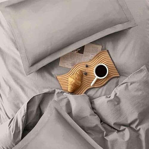 KimLuxz Tan Comforter Queen Size, 3 Piece Dark Khaki Soft Modern Bedding Set, Lightweight Taupe All Season Microfiber Down Alternative Bed Comforter with 2 Pillow Shams for Women Men KimLuxz