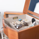 Alveare Home Louisa Jewelry Armoire, Oak Alveare Home