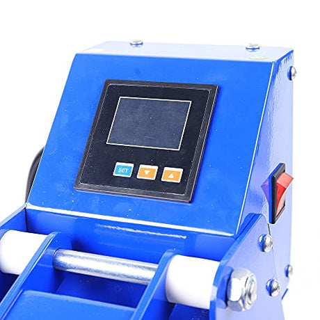 Auto Open Heat Press Machine, 16"X20" Clamshell Heat Press with Slide Out Base, 110v Digital Sublimation Printer Manual Magnetic Semi-Automatic for to Accurately Transfer T-Shirts, Pillowcases YSHUSTGY