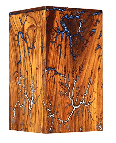 Memorials Large Wooden Urns for Ashes Adult Male/Female - Real Wood Urns for Human Ashes Adult Female/Male - Cremation Urns for Adult Ashes up to 250 Merit wooden craft