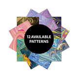 Origami Paper 500 sheets Marbled Patterns 6" (15 cm): Tuttle Origami Paper: Double-Sided Origami Sheets Printed with 12 Different Designs (Instructions for 6 Projects Included) WoodArtSupply