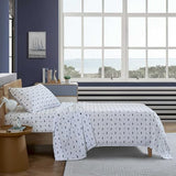 Nautica Kids - Queen Sheet Set, Super Soft & Cozy Toddler Bedding with Matching Sham(s), Ideal Boy Room Essentials (Caspian Whales Navy, Queen) Nautica