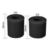 IdeaFormer Upgraded 4pcs Blue Aluminum Hand Twist Leveling Nut,4pcs 20mmSprings,4pcs Screws, 4pcs Heatbed Silicone Leveling Column Mounts for Ender 3/3 Pro/3v2 3D Printer IdeaFormer IR3