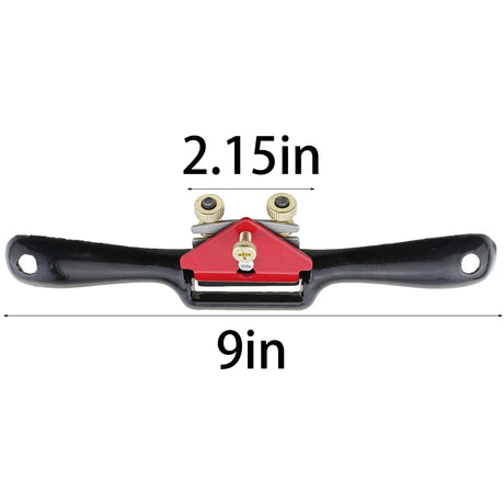 TAODAN Adjustable Woodworker Curved Planer 9 Inch Woodworking Cutting Plane Hand Trimming Tool Suitable for Woodworking Processes TAODAN
