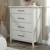 Sauder Summit Station 4-Drawer Chest, L: 33.66" x W: 18.74" x H: 42.09", Glacier Oak Sauder