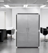 Heavy-Duty Commercial UltraHD Storage Cabinet (Satin Graphite Black, 48" W x 24" D x 72" H) WoodArtSupply